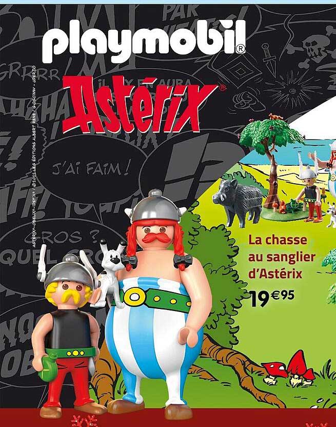 la chasse au sanglier d'astérix playmobil