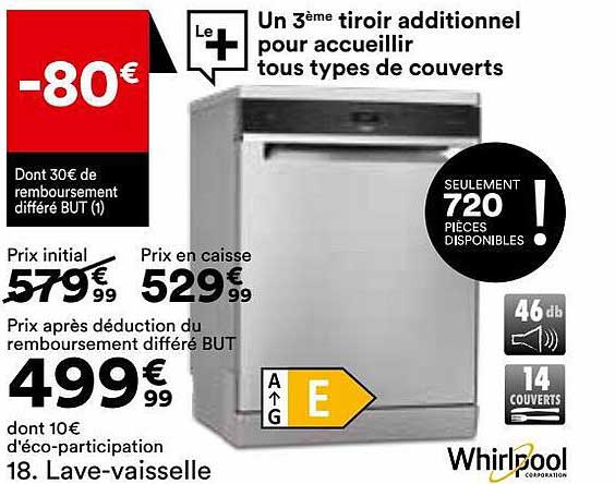 lave-vaisselle whirlpool