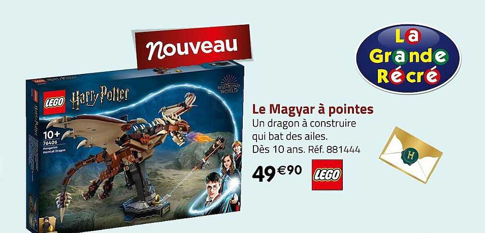 le magyar à pointes lego