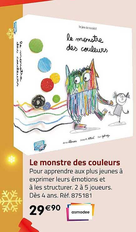 le monstre des couleurs asmodée