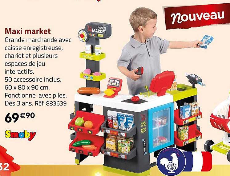 maxi market smoby
