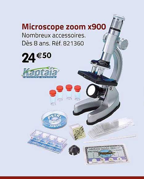 Microscope Zoom X900 Kaptaia