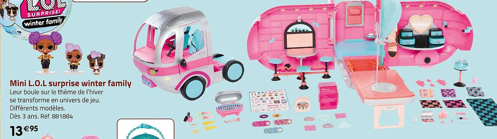 mini l.o.l surprise winter family
