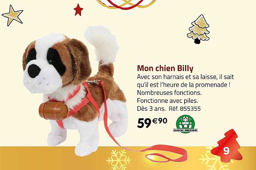 mon chien billy giochi preziosi