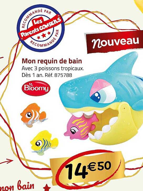 mon requin de bain bloomy