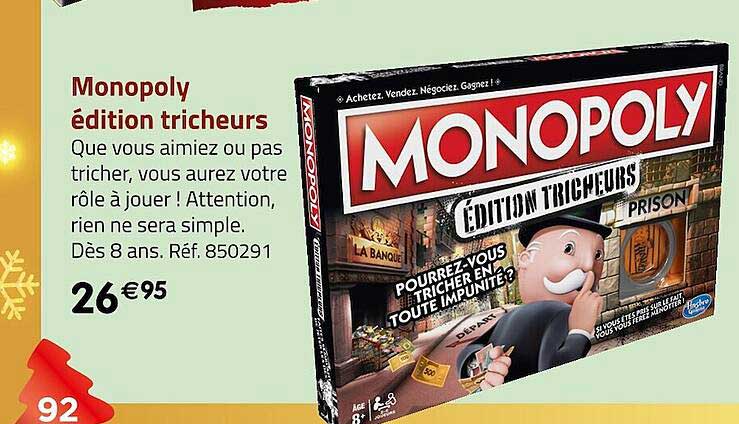 monopoly édition tricheurs