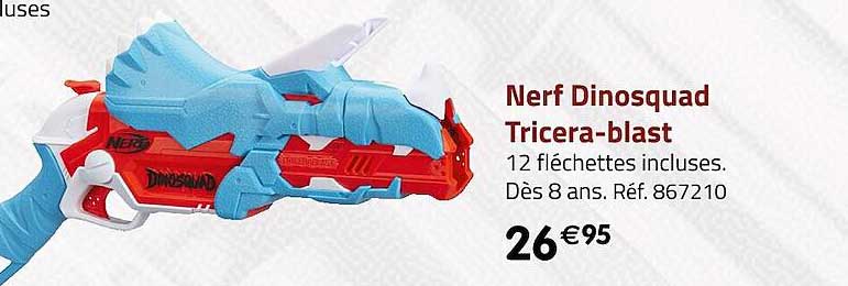 nerf dinosquad tricera-blast