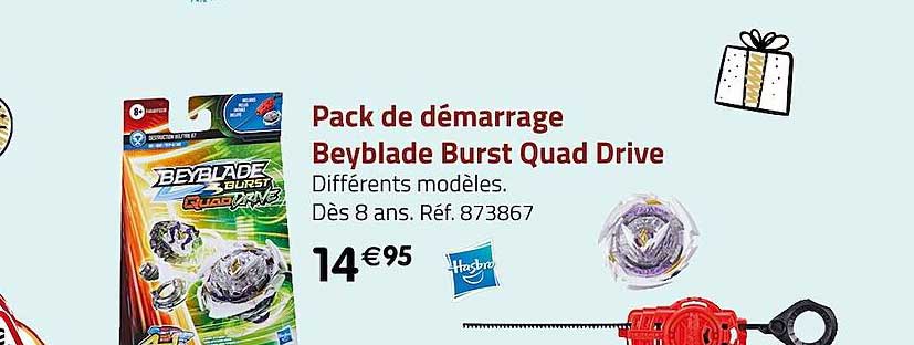 pack de démarrage beyblade burst quad drinve hasbro