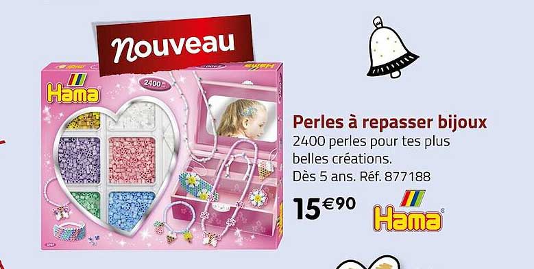 Perles à Repasser Bijoux Hama