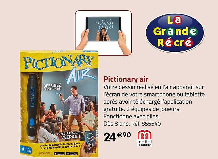 Pictionary Air Mattel Games