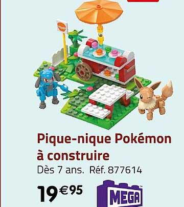 pique-nique pokémon à construire méga