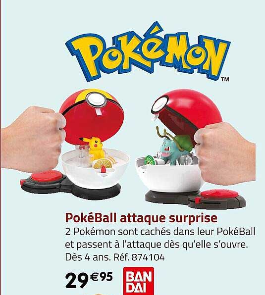 pokéball attaque surprise