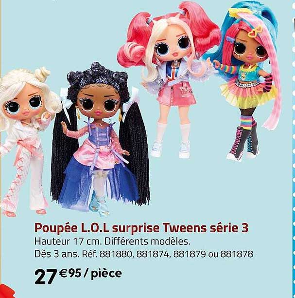 poupée l.o.l surprise tweens série 3