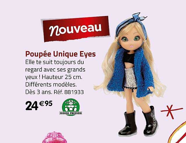 poupée unique eyes giochi preziosi