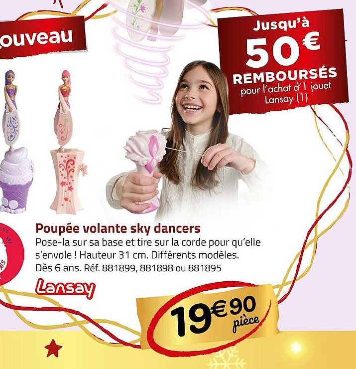 Poupée Volante Sky Dancers Lansay