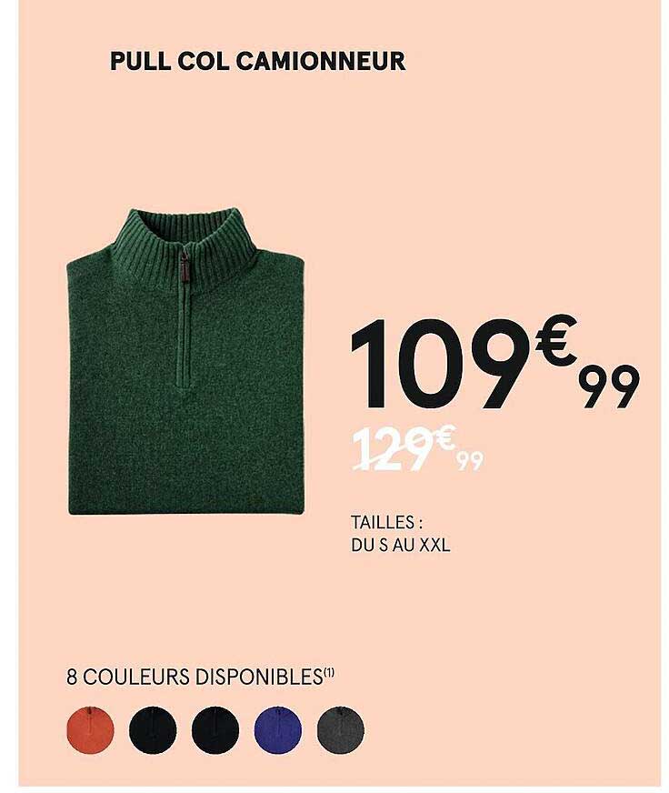 pull col camionneur