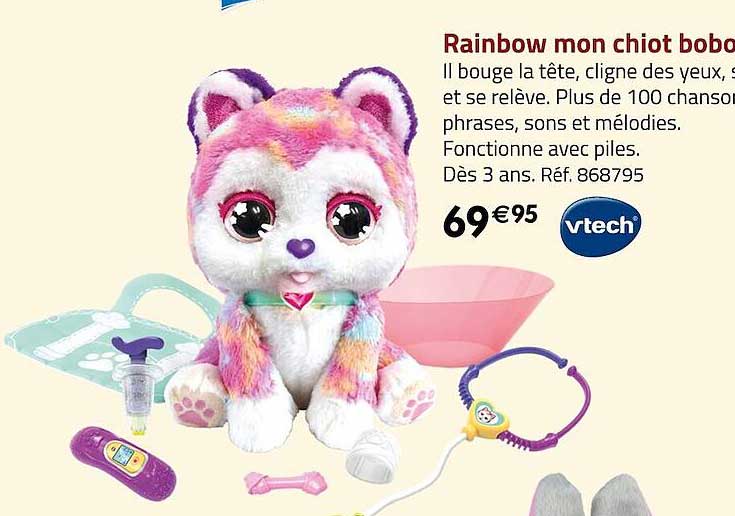 rainbow mon chiot bobo vtech