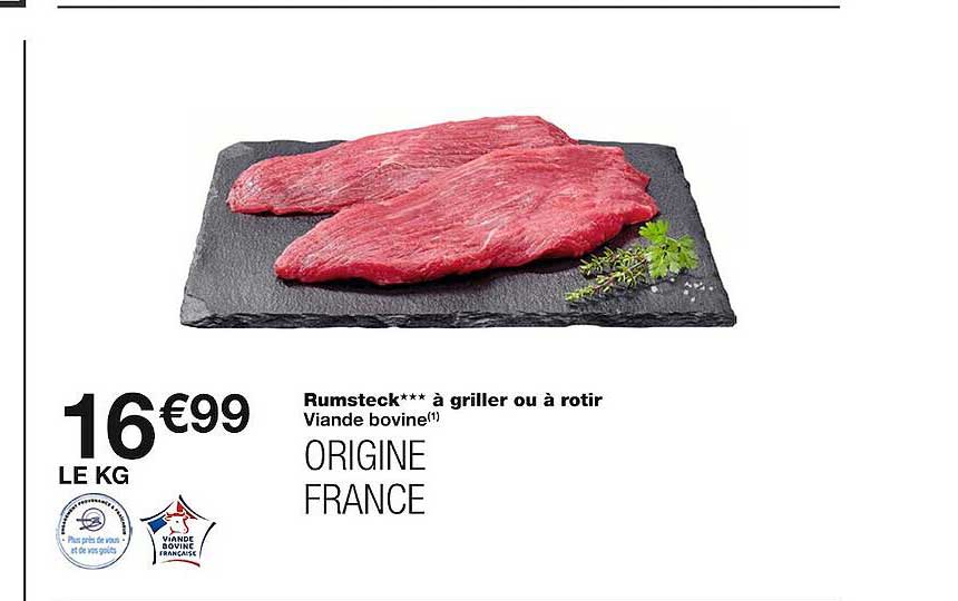 rumsteck***à griller ou à rôtir