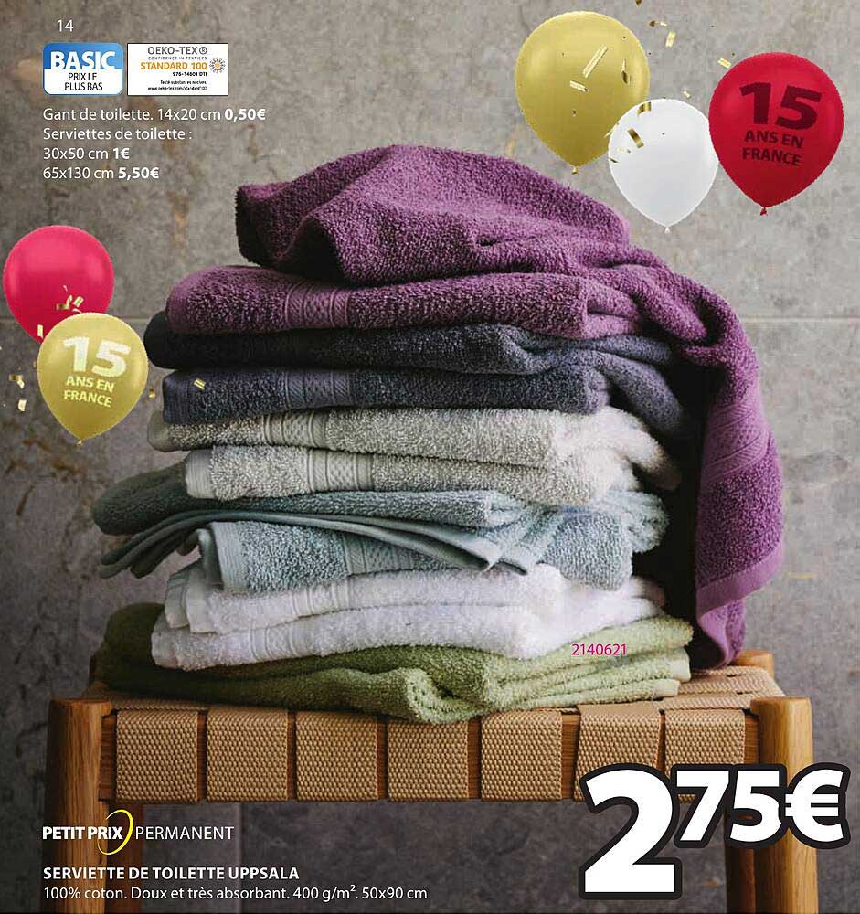 Serviette De Toilette Uppsala