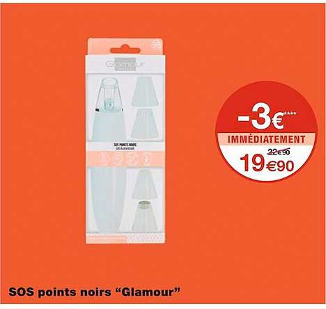 sos points noirs "glamour"