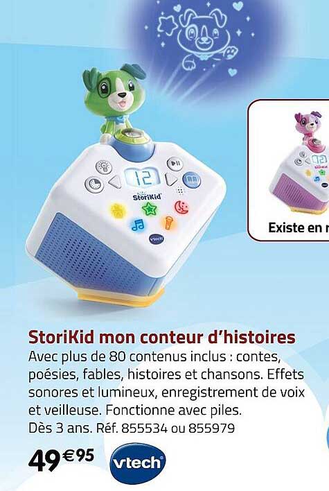 storikid mon conteur d'histoires vtech