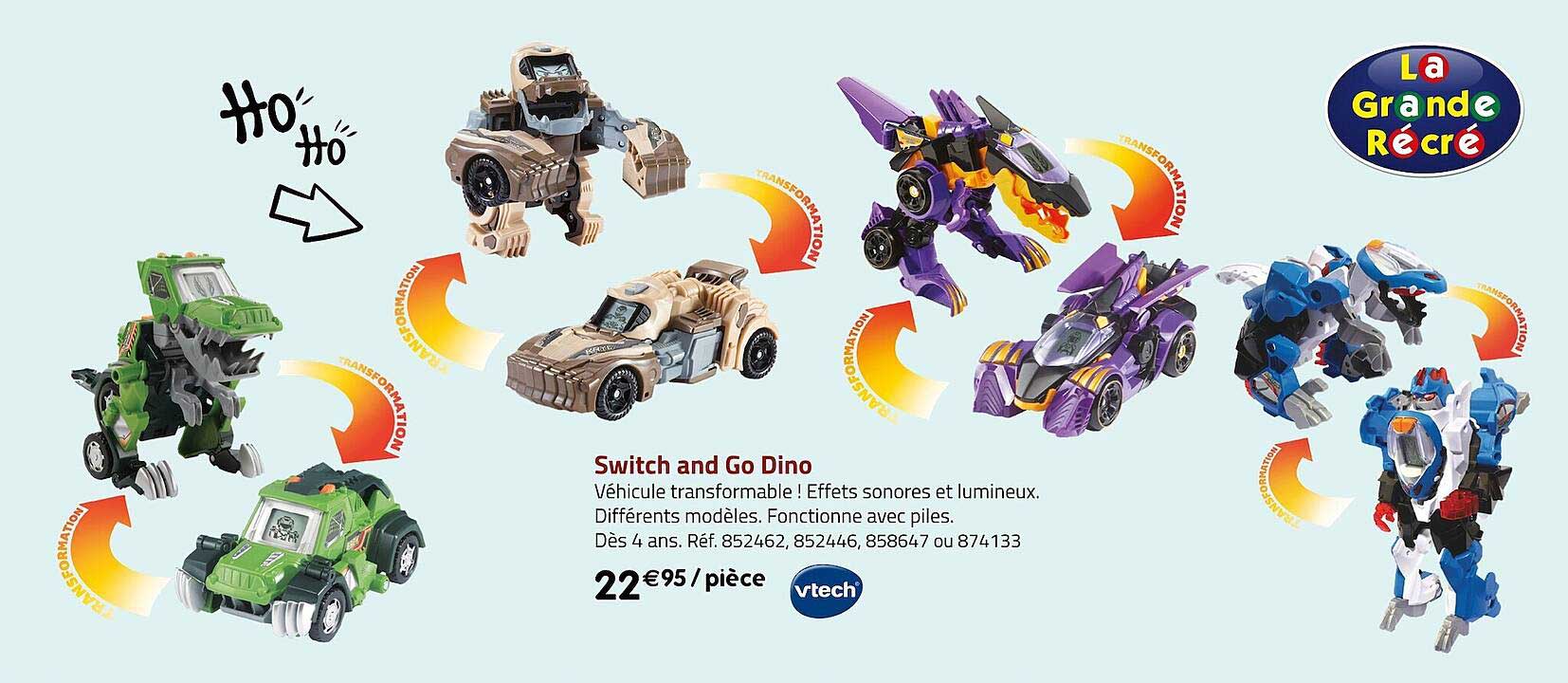 switch and go dino vtech