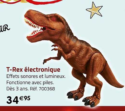 t-rex électronique