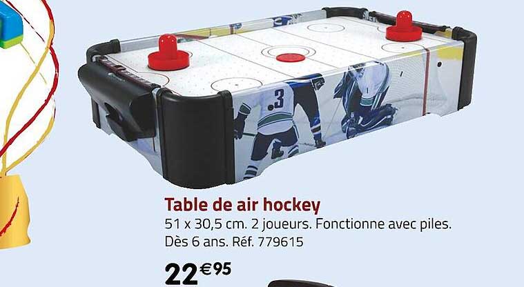 table de air hockey