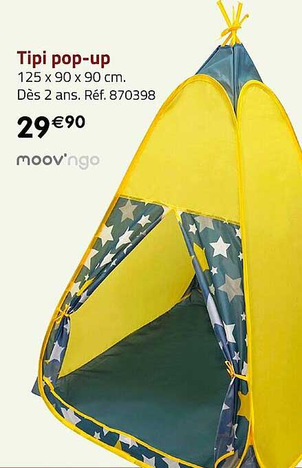 tipi pop-up moov'ngo