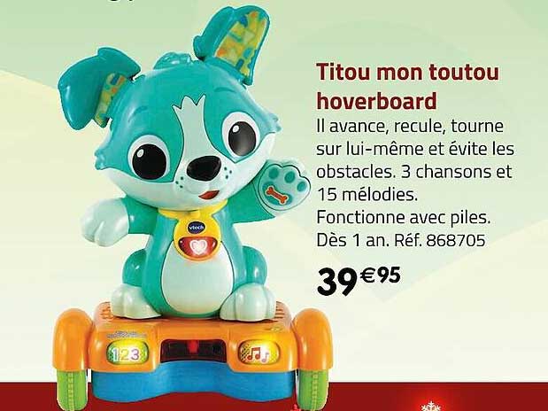 titou mon toutou hoverboard