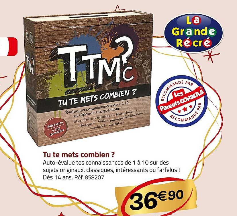 tu te mets combien?