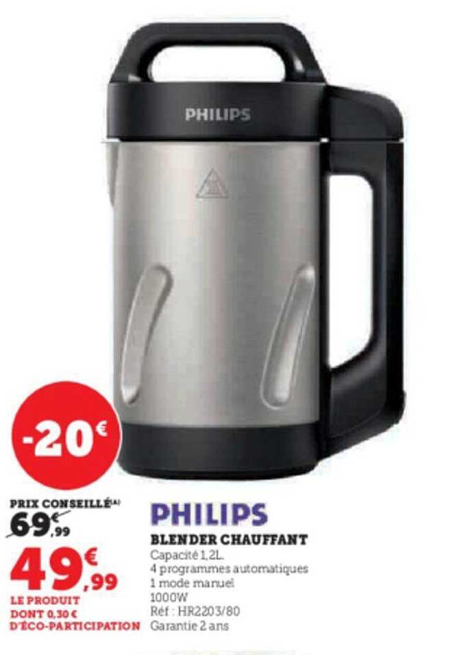 Blender Chauffant Philips