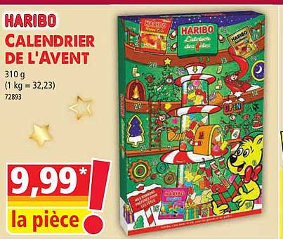 calendrier de l'avent haribo