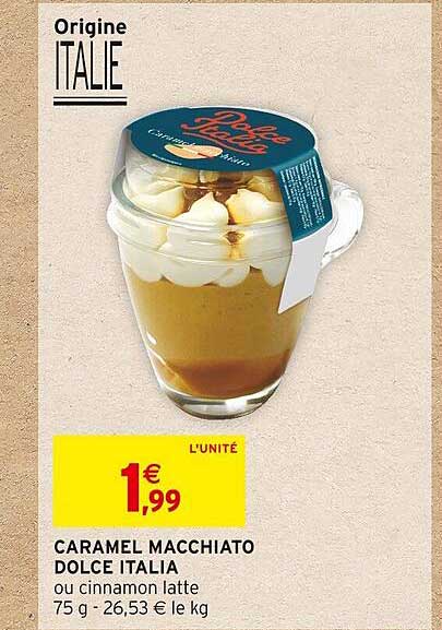 Caramel Macchiato Dolce Italia