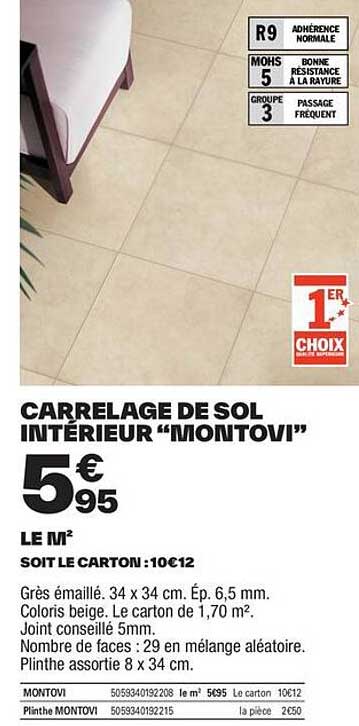 Carrelage De Sol Intérieur "montovi"