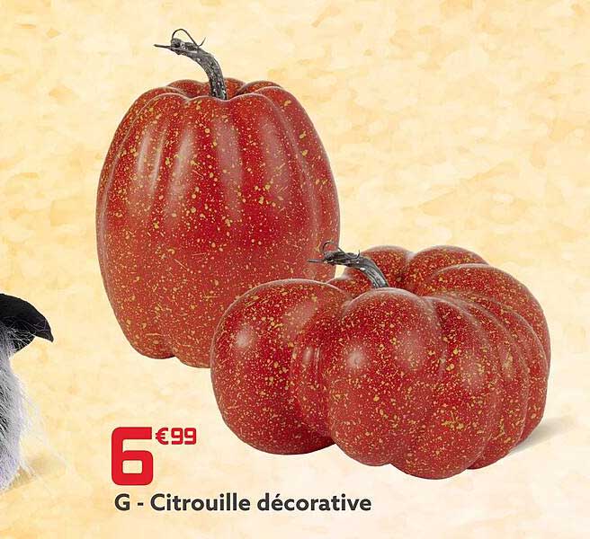 citrouille décorative
