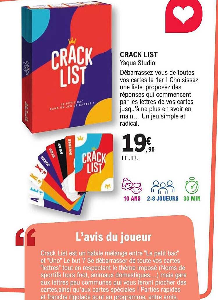 crack list