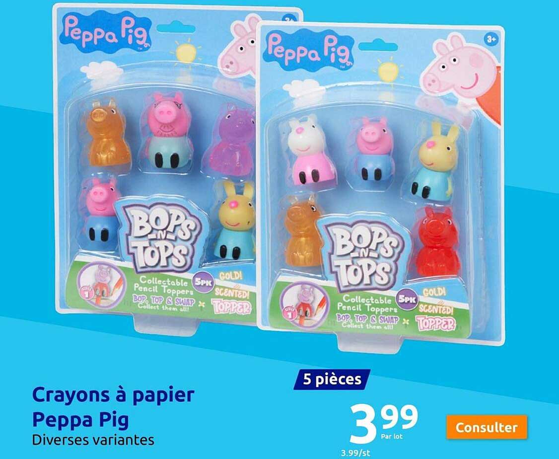 crayons à papier peppa pig