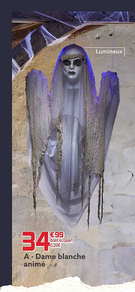 dame blanche animé