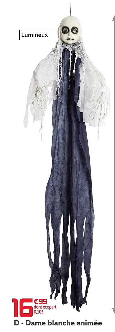 dame blanche animée