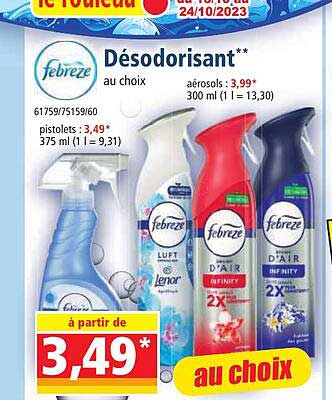 Désodorisant Febrèze