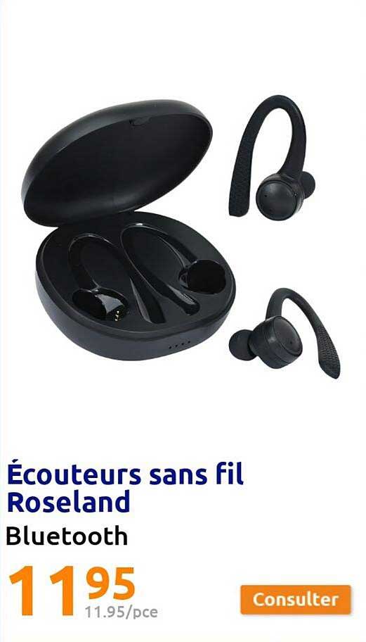 écouteurs sans fil roseland