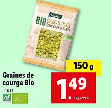 Graines De Courge Bio