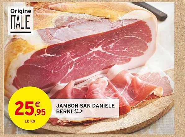 jambon san daniele berni