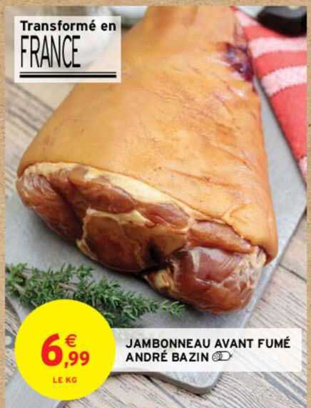 jambonneau avant fumé andré bazin