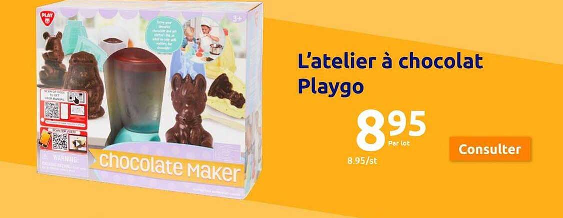 l'atelier à chocolat playgo