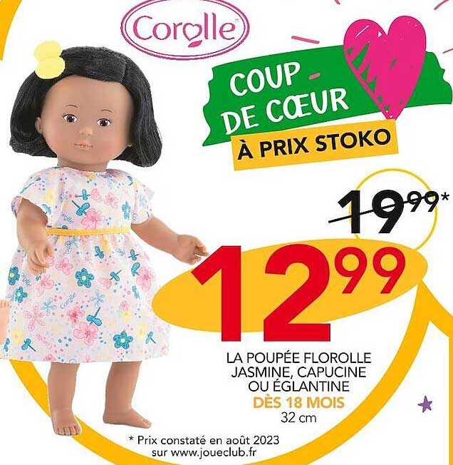 La Poupée Florolle Jasmine, Capucine Ou églantine