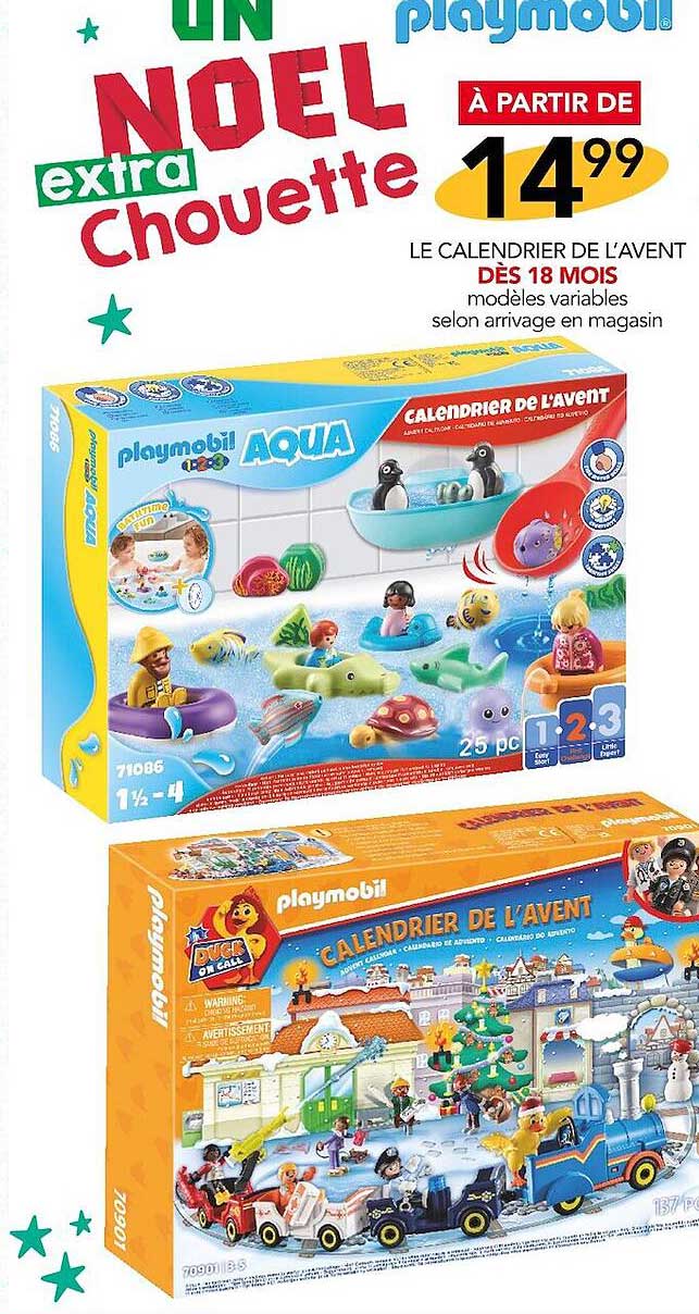 le calendrier de l'avent