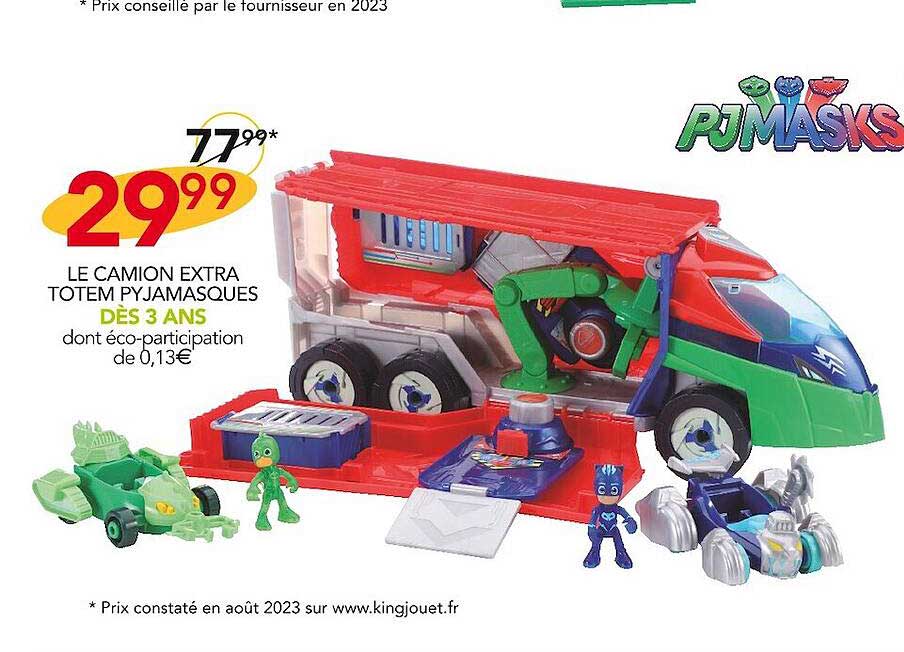 Le Camion Extra Totem Pyjamasques