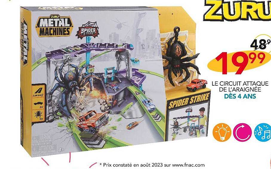 le circuit attaque de l'araignée